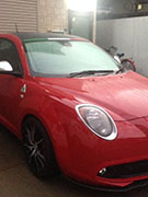 アルファロメオ　Mito開錠