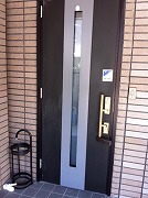 玄関　鍵交換1